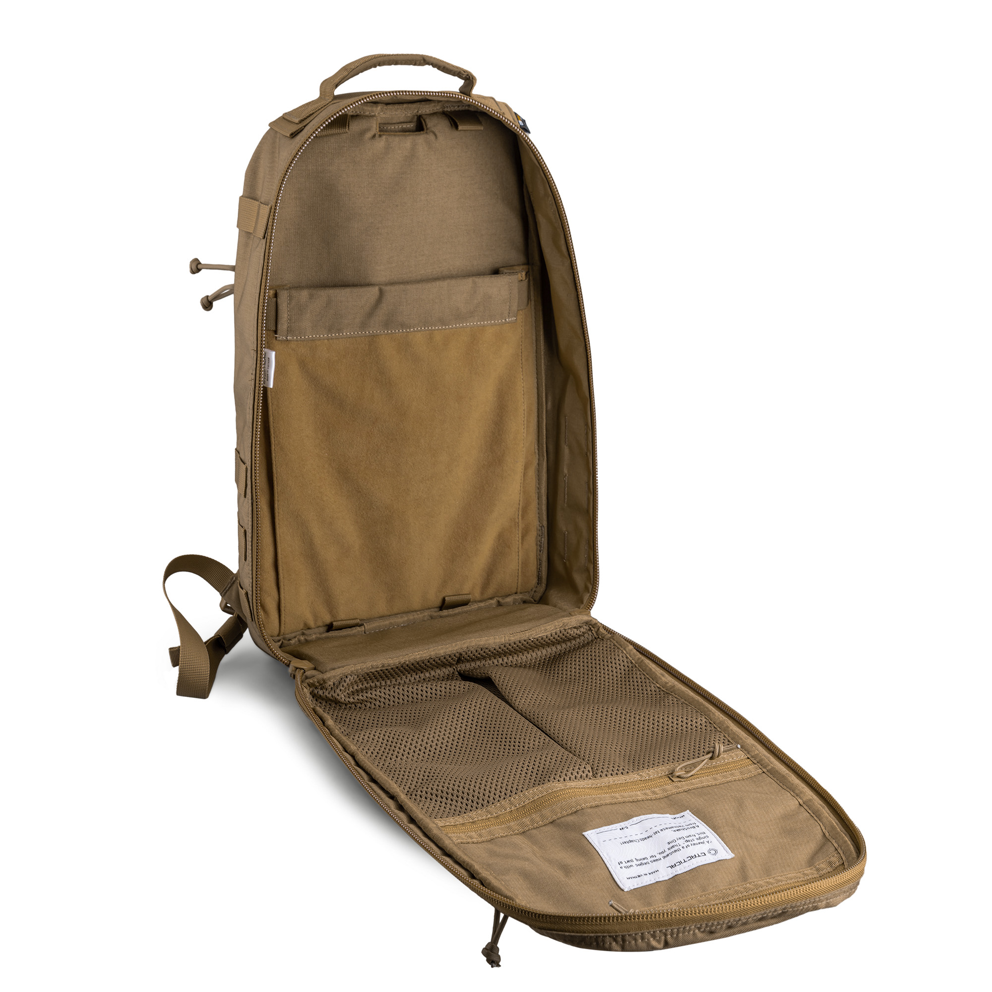 Khoang chính có thể mở rộng hoàn toàn của balo CT15 Backpack V2.0