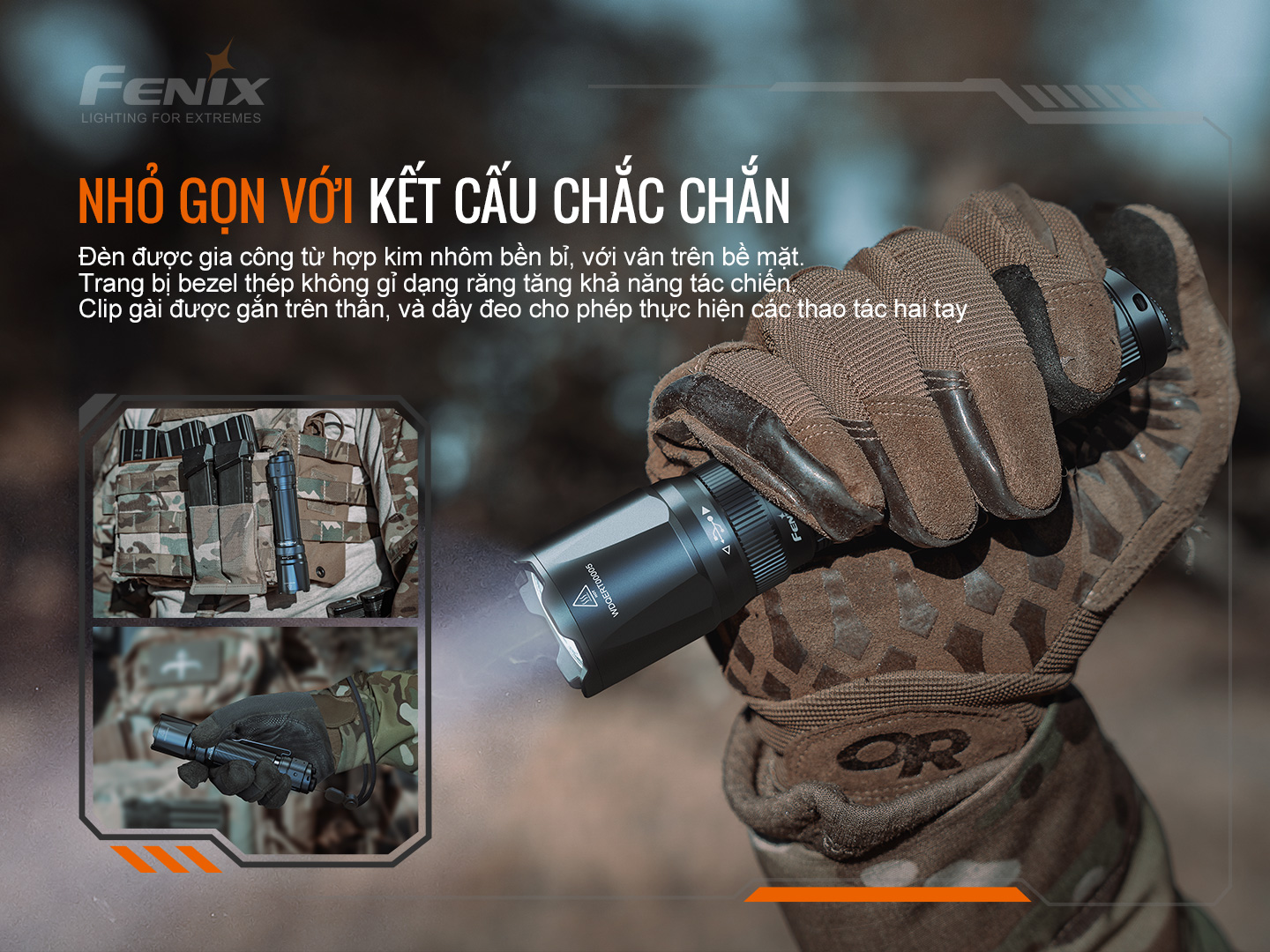 ĐÈN PIN FENIX TK20R V2