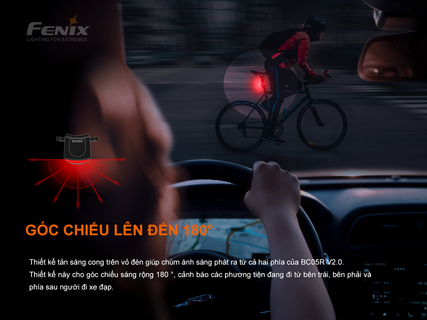 Đèn pin Fenix ​​BC05R V2.0