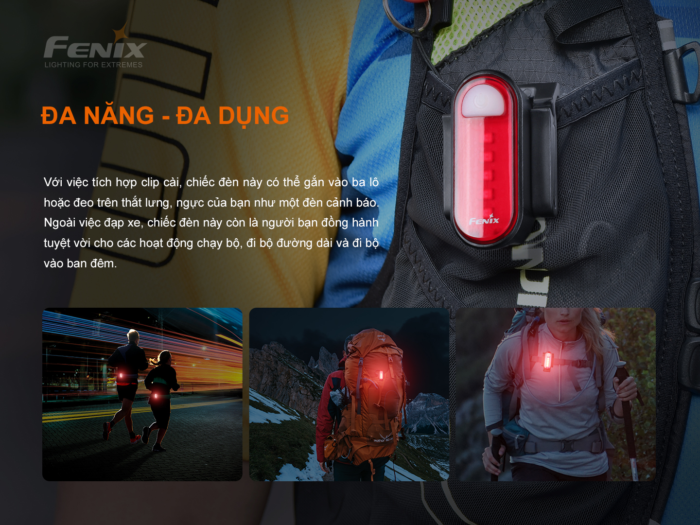 Đèn pin Fenix ​​BC05R V2.0