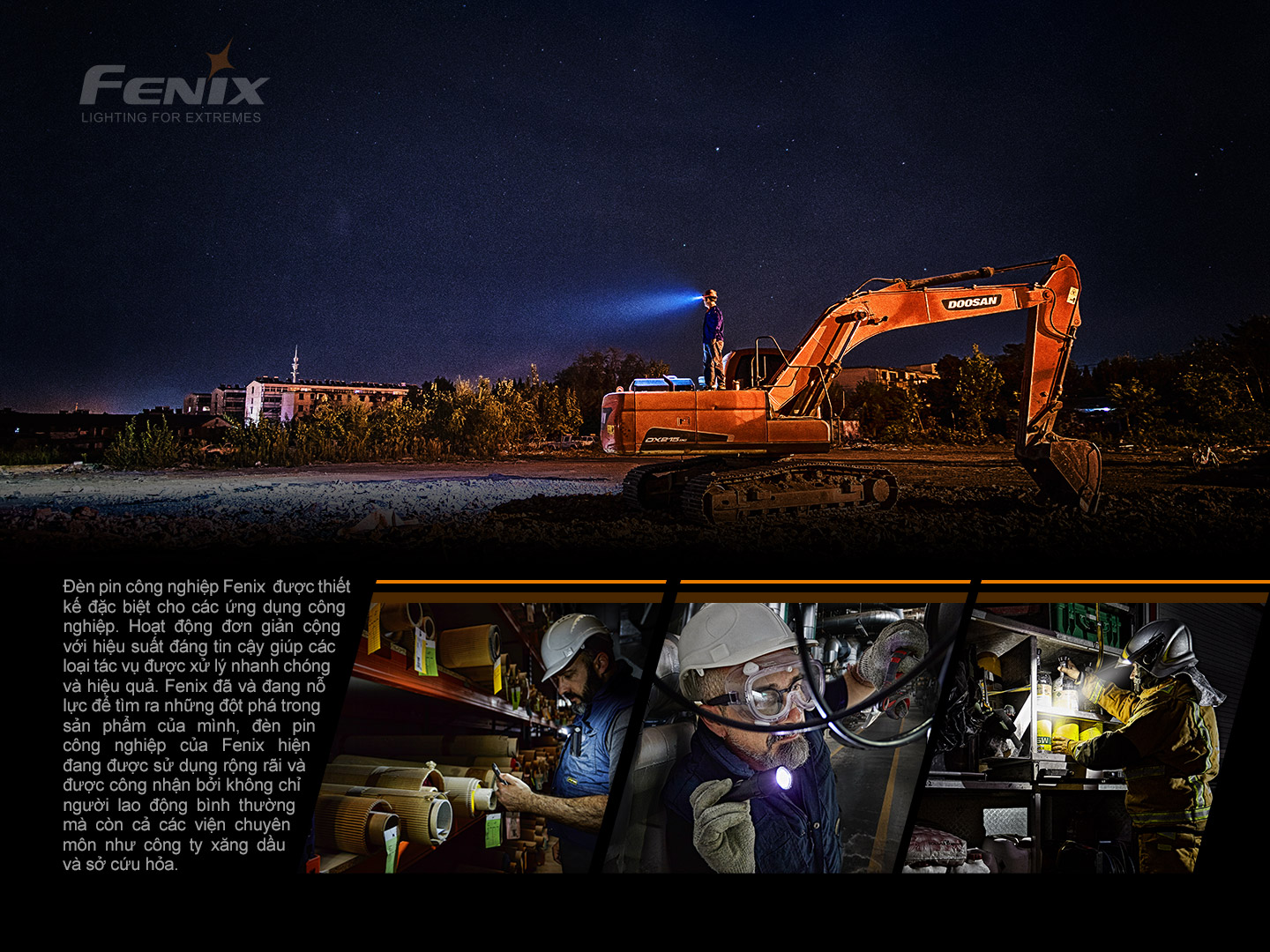 Đèn Pin Fenix WF30RE