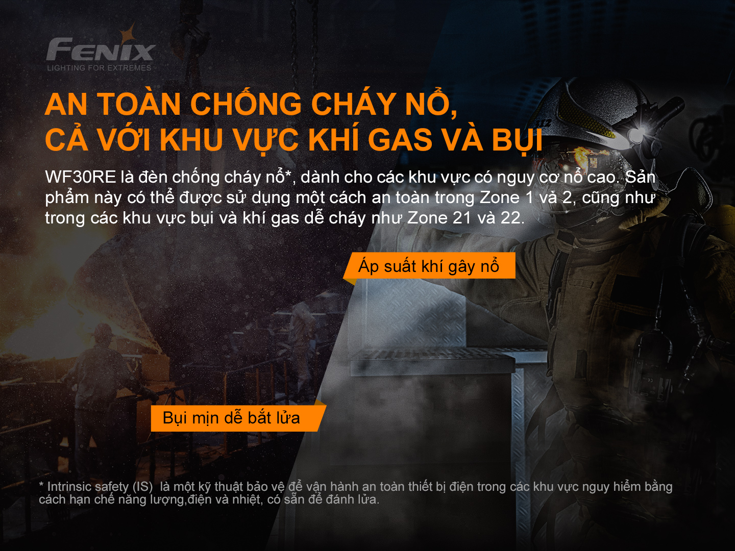 Đèn Pin Fenix WF30RE