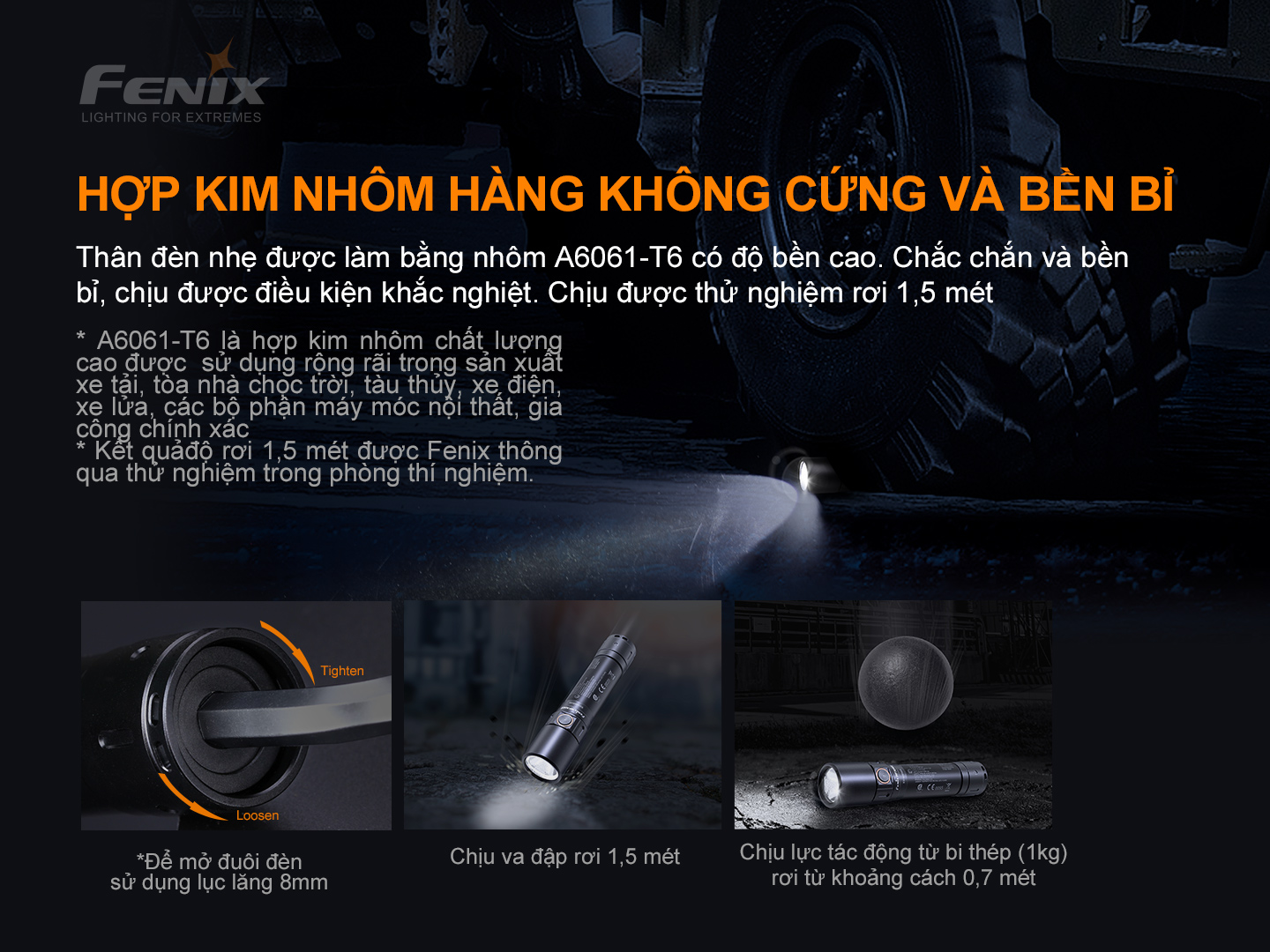 Đèn Pin Fenix WF30RE