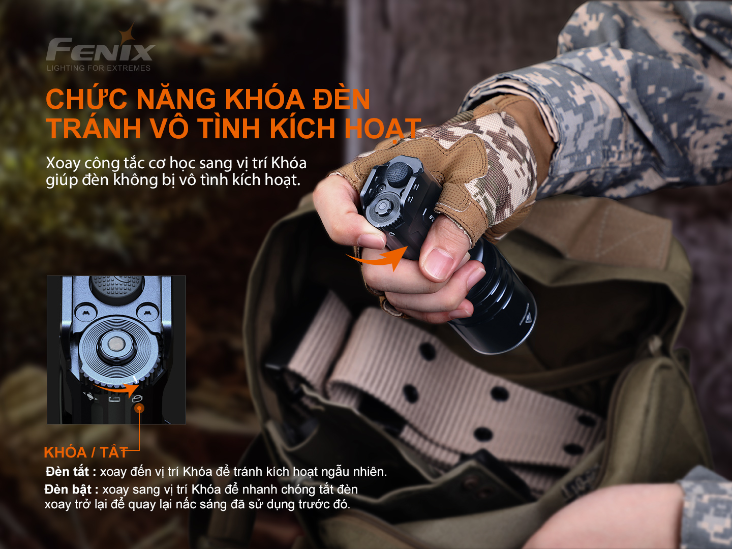 Đèn Pin Fenix TK35UE V2.0