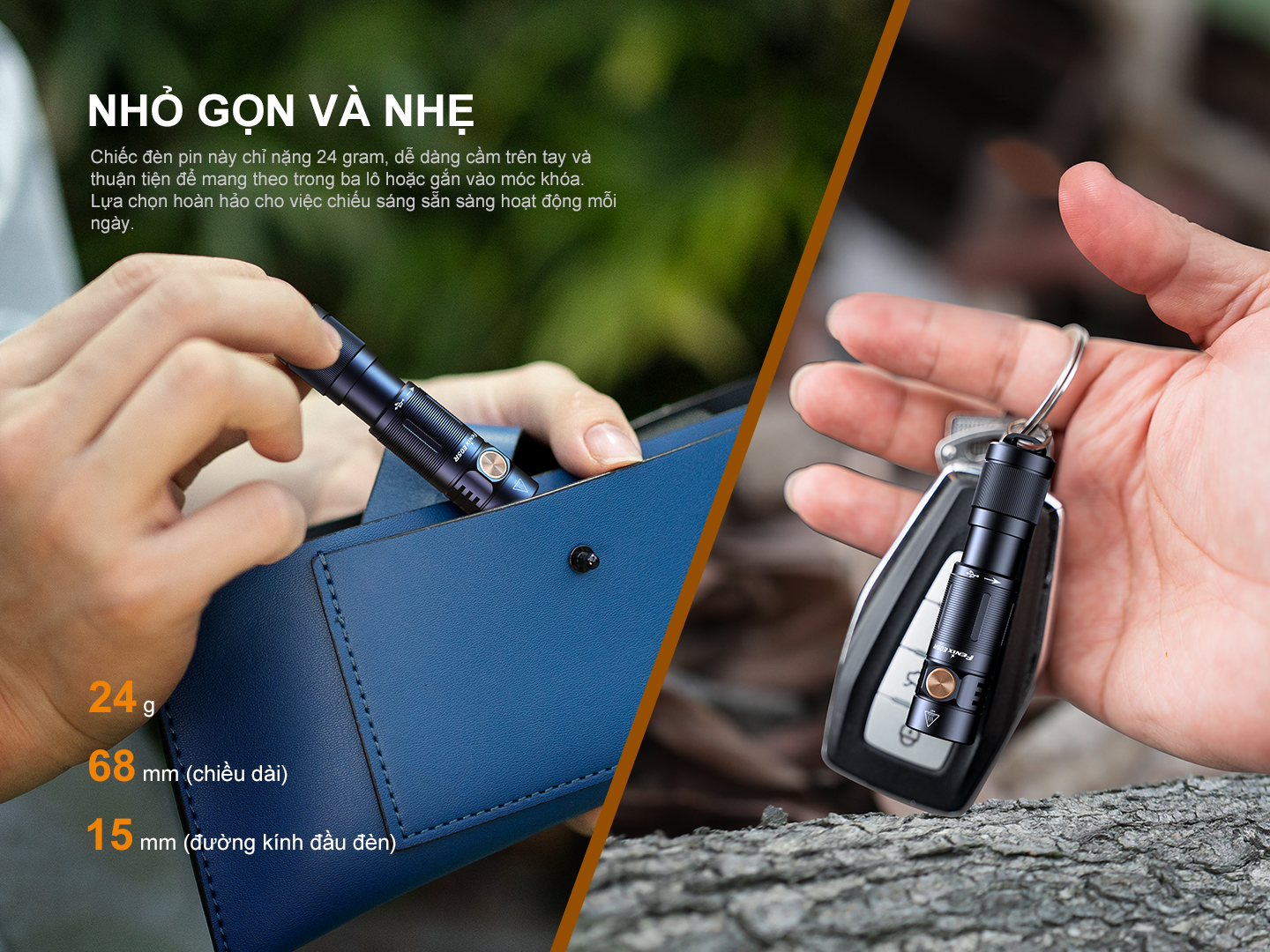 Đèn pin Fenix ​​E05R