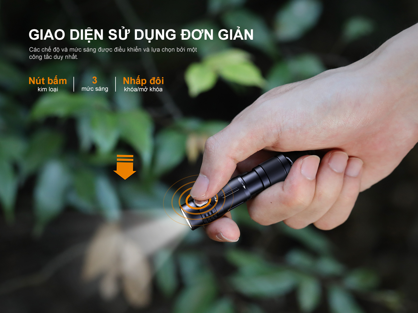 Đèn pin Fenix ​​E05R