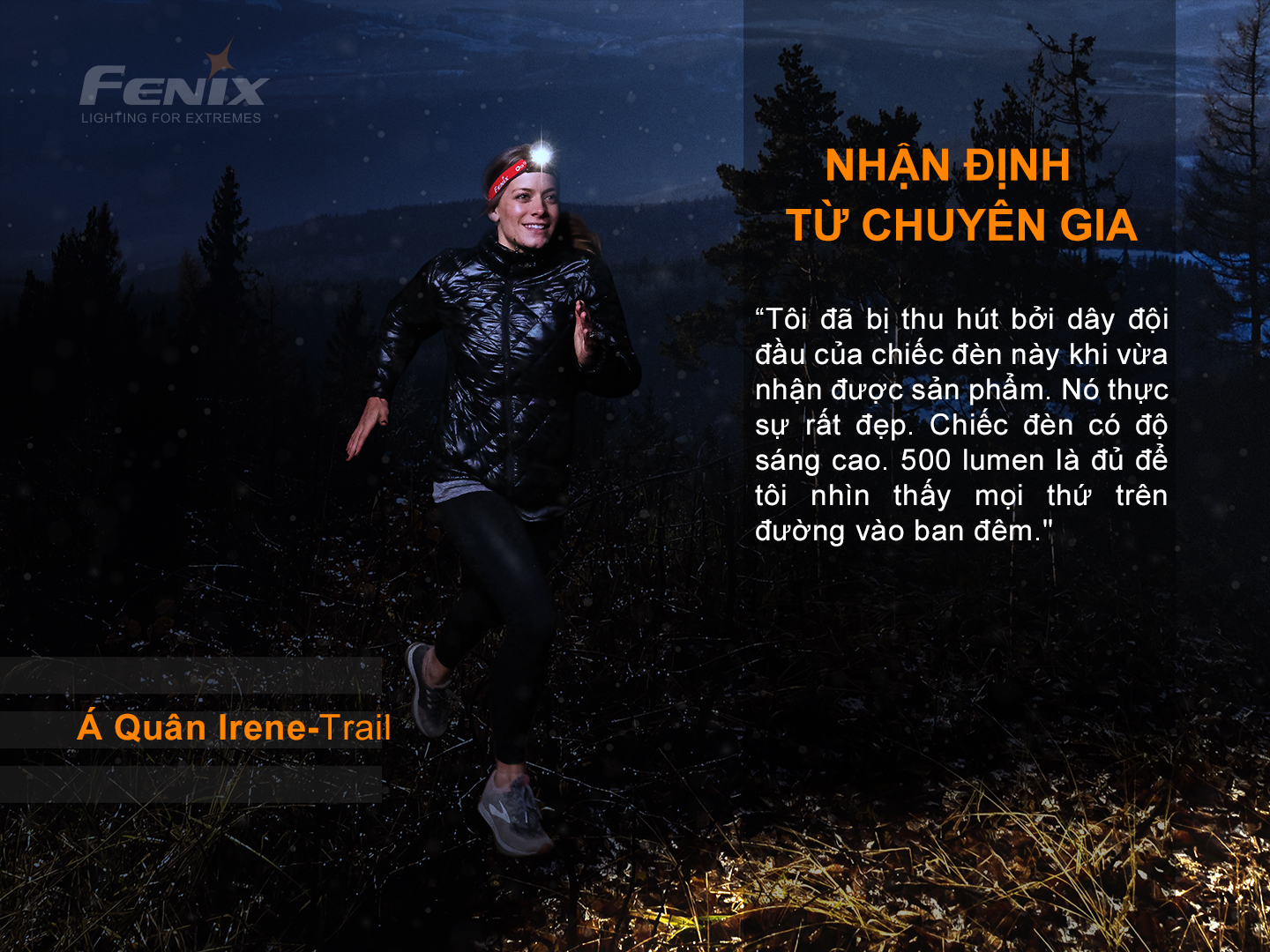 Đèn Pin Đội Đầu Fenix HL18R-T