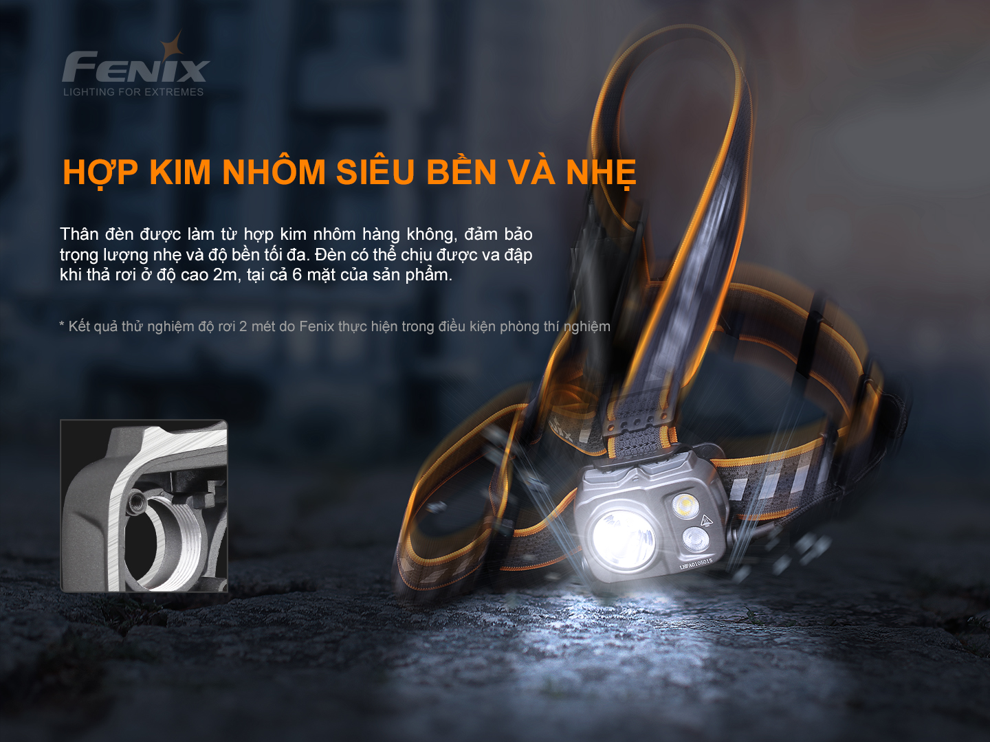 Đèn pin Fenix HP25R V2.0