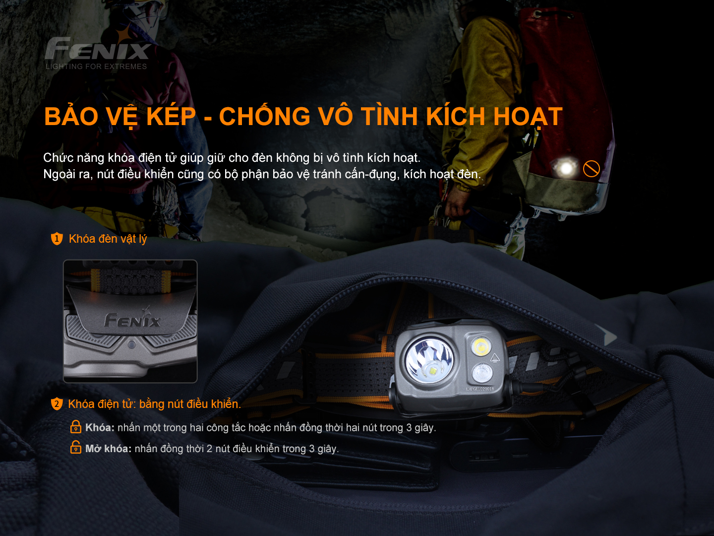 Đèn pin Fenix HP25R V2.0
