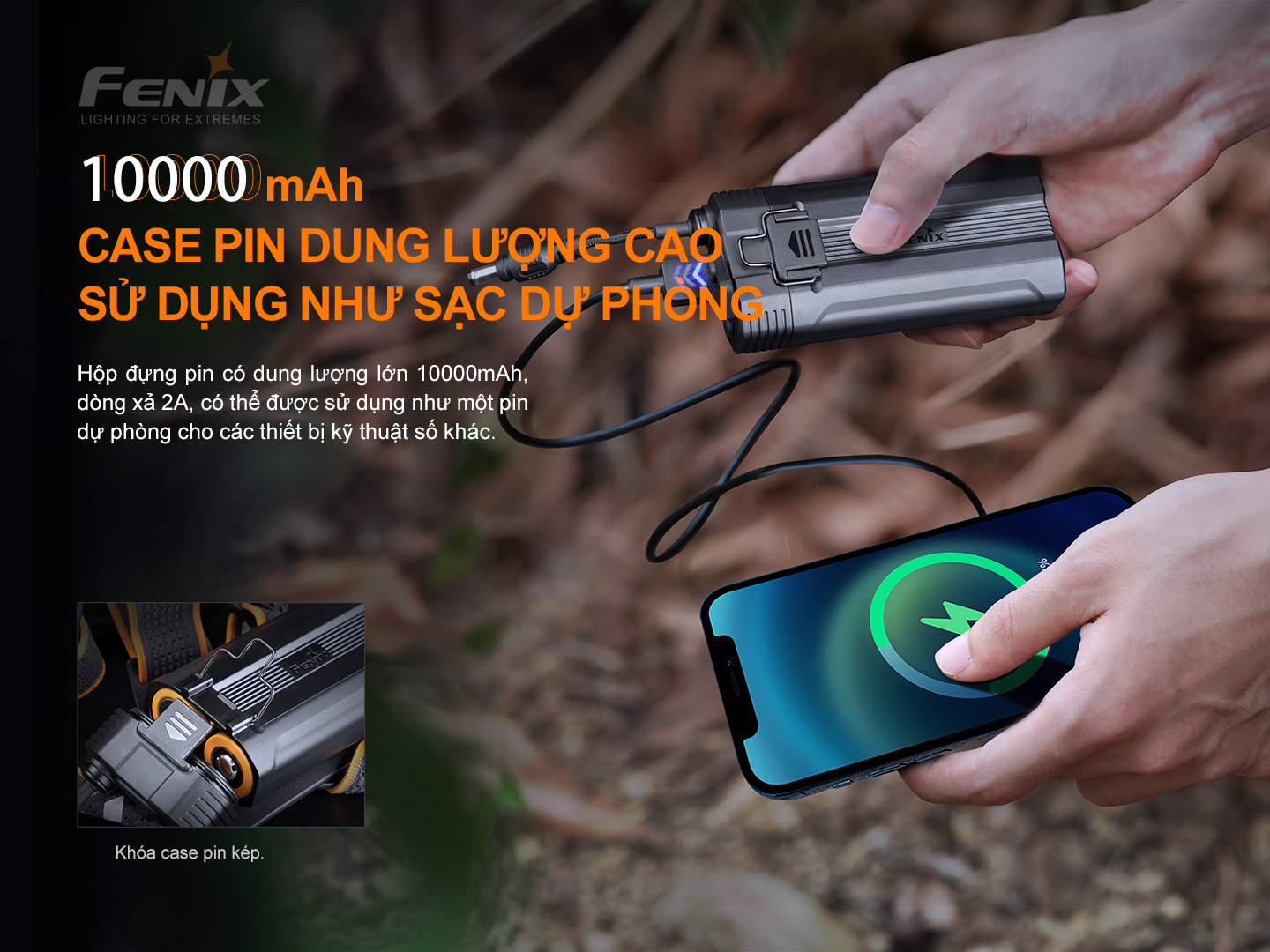 Đèn Pin Fenix HP30R V2.0