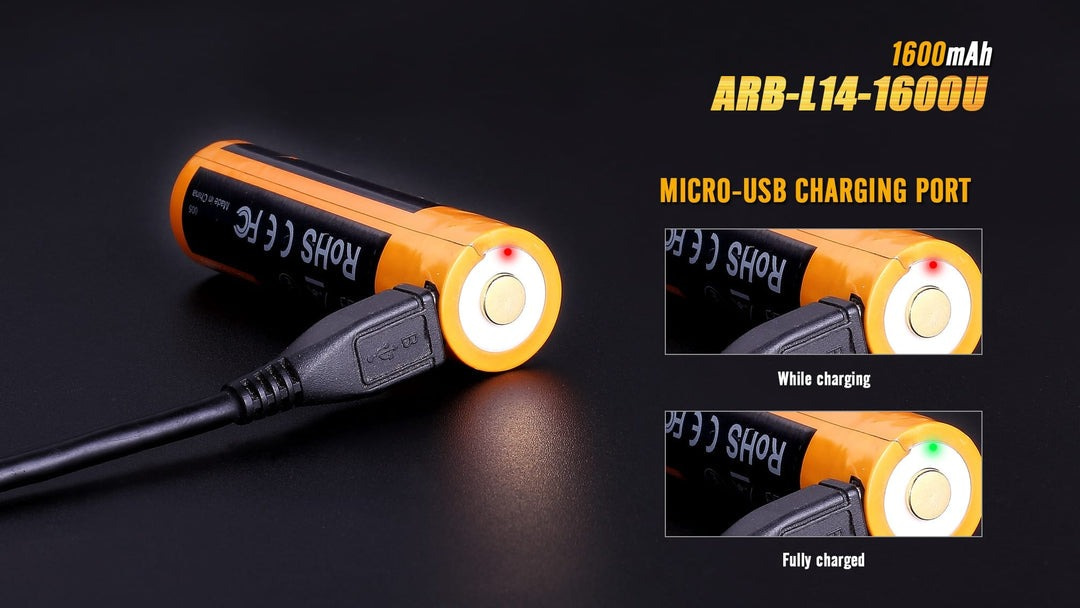 Pin sac Fenix ARB-L14-1600U