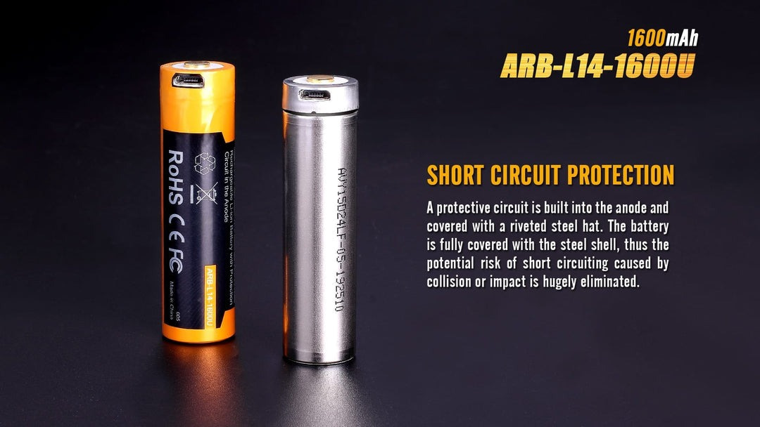 Pin sac Fenix ARB-L14-1600U