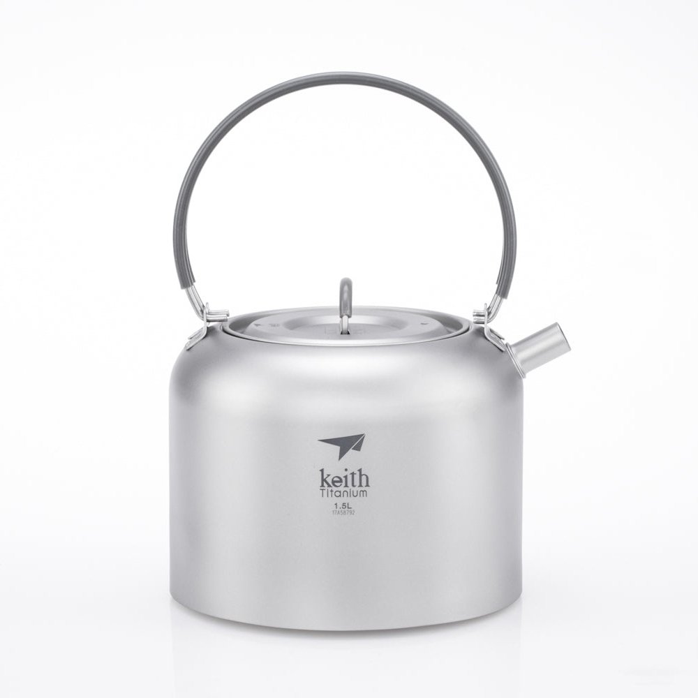 Keith Ti3907 - Ấm Đun Titanium Dã Ngoại 1500ml