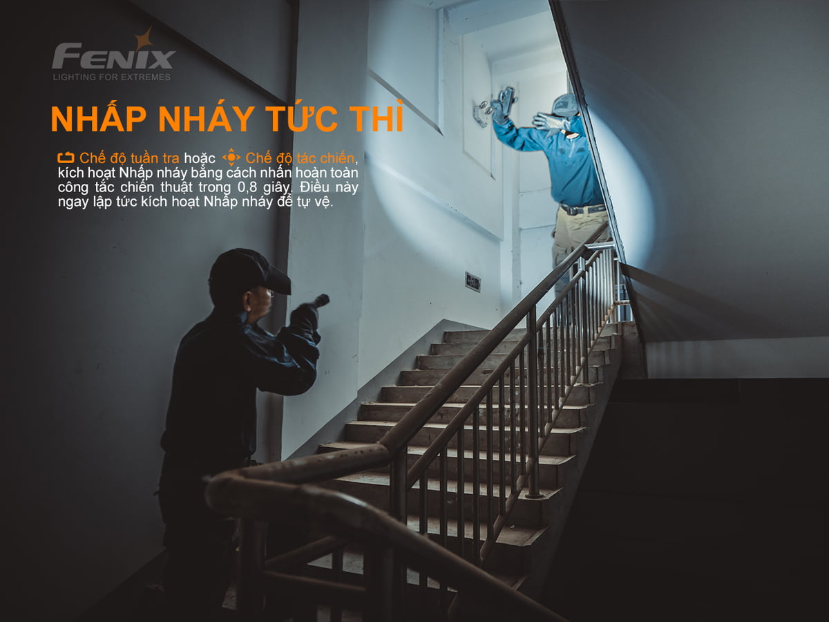Den pin Fenix TK22 Tac
