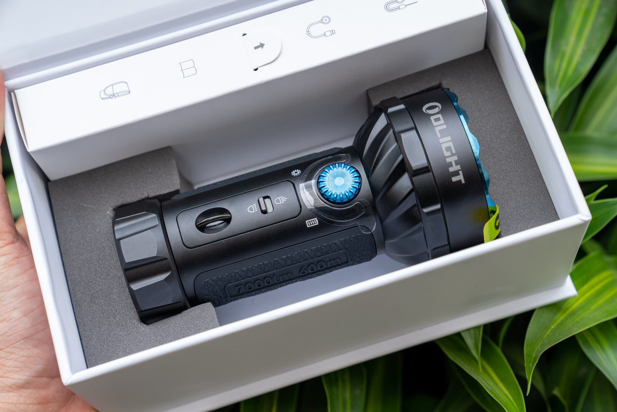 Den pin Olight Marauder Mini