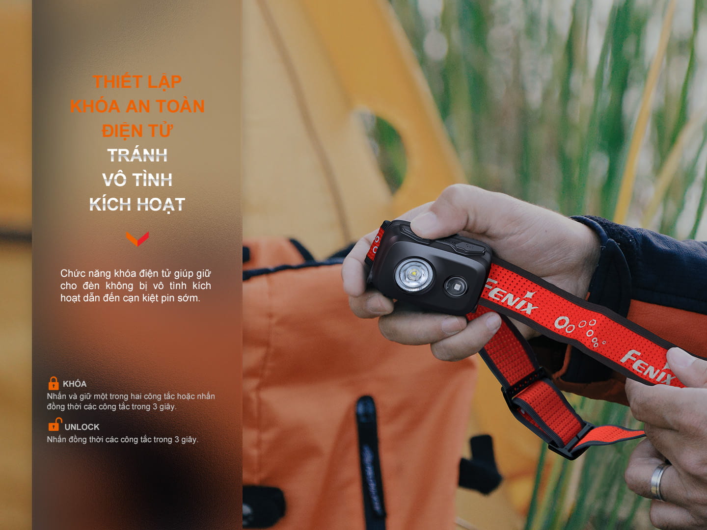 Den Pin doi dau Fenix HL16