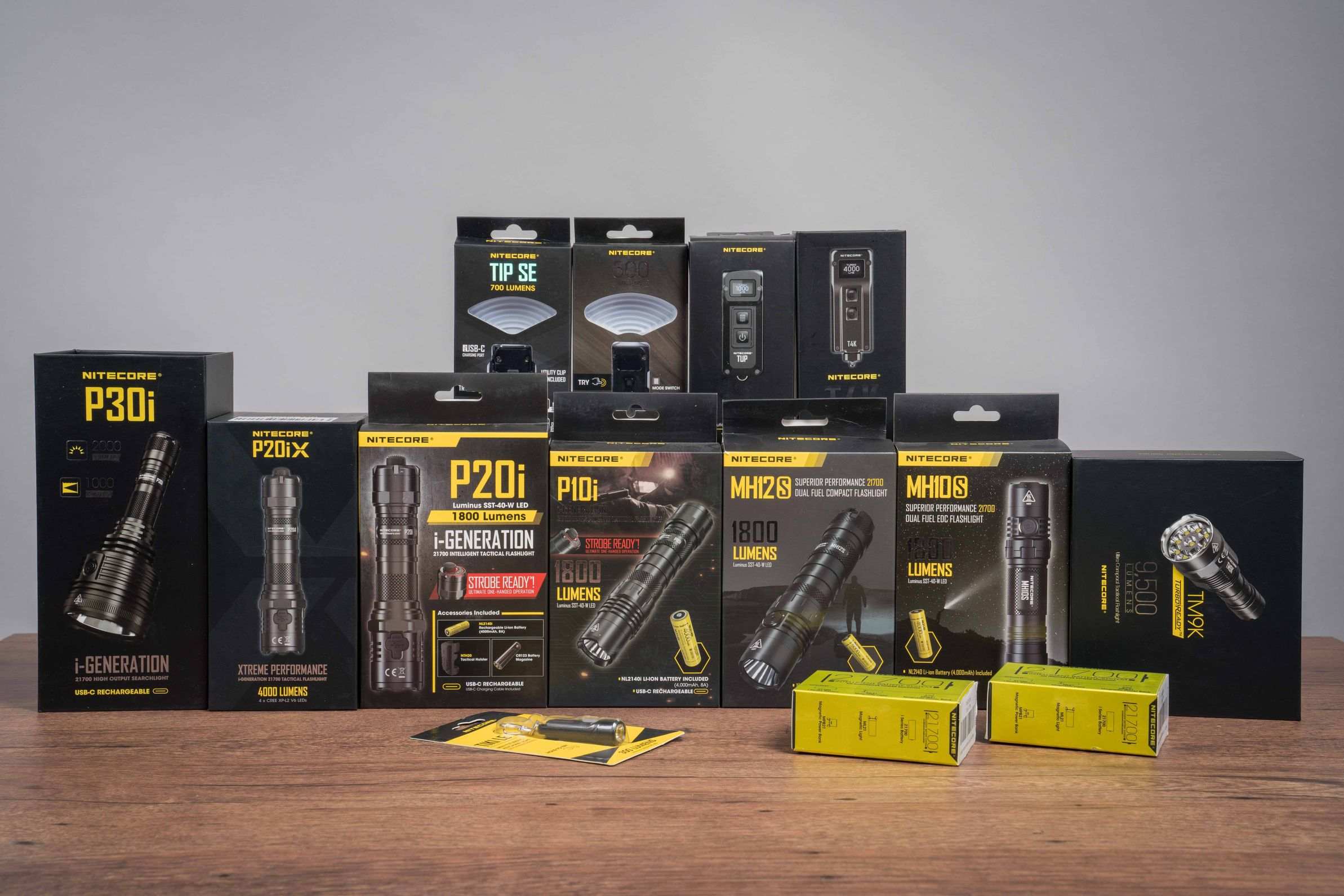 Đèn pin của Nitecore thường được tích hợp màn hình OLED hiển thị thông số hoạt động rất trực quan Đèn pin của Nitecore thường được tích hợp màn hình OLED hiển thị thông số hoạt động rất trực quan