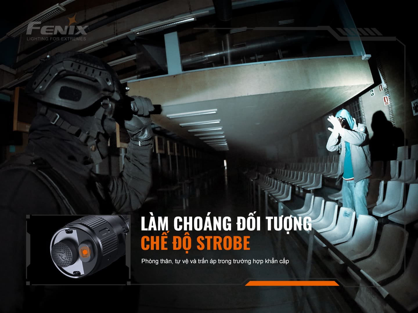 Chế độ sáng Strobe