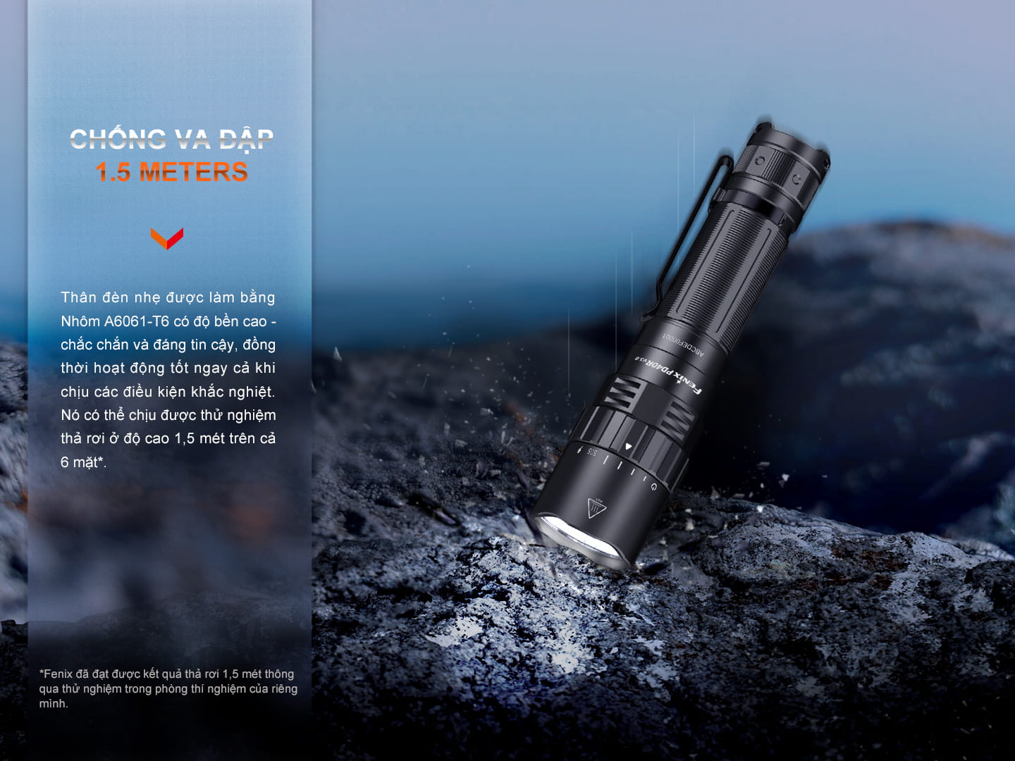 Den pin Fenix PD40R V3.0