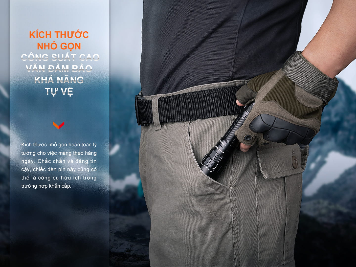 Den pin Fenix PD40R V3.0
