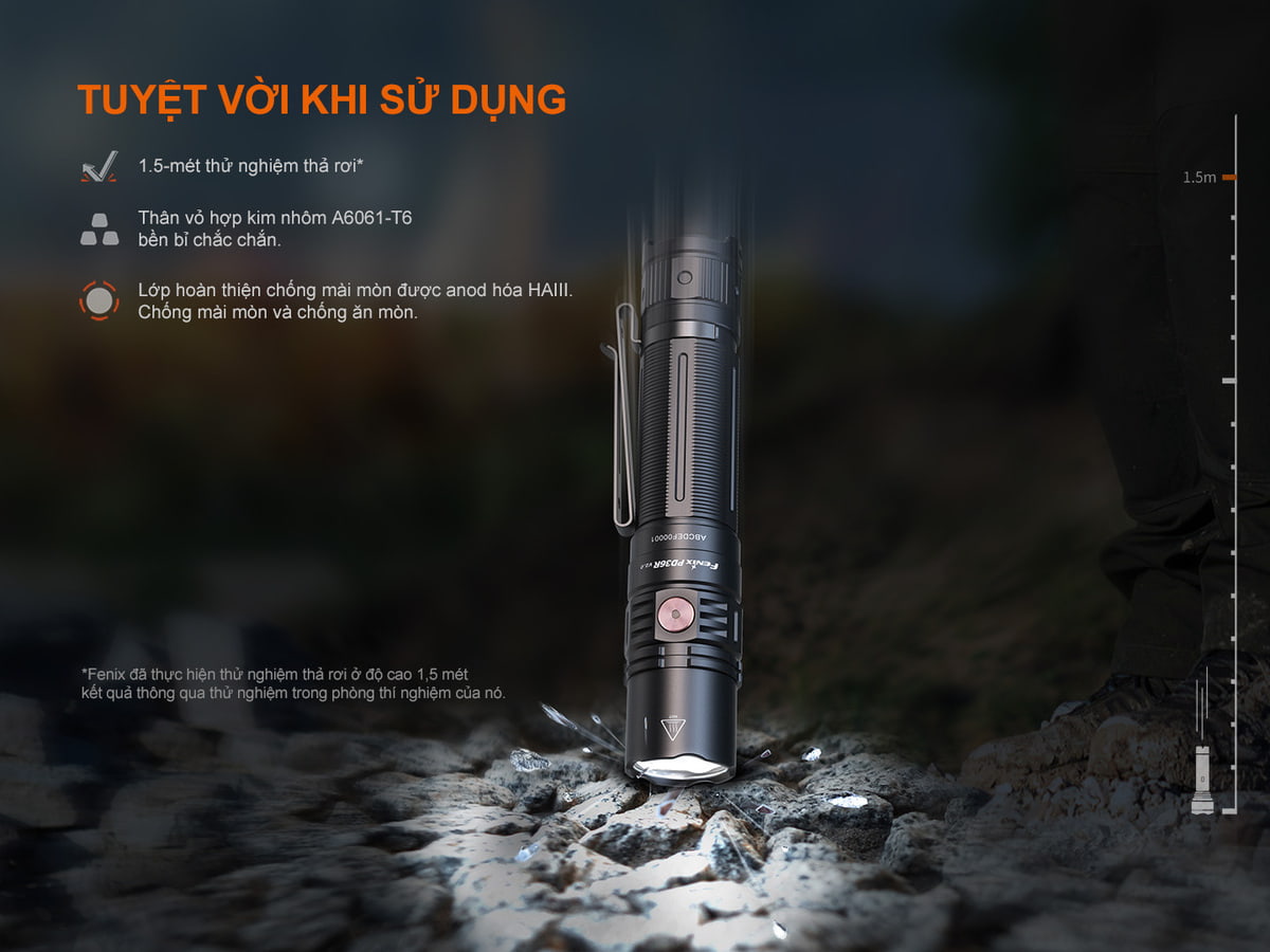 Den pin Fenix PD36R V2.0