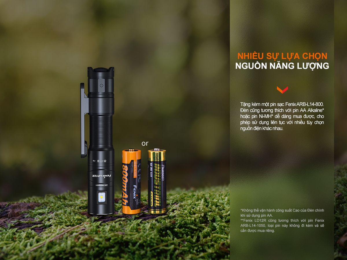 Den pin Fenix LD12R