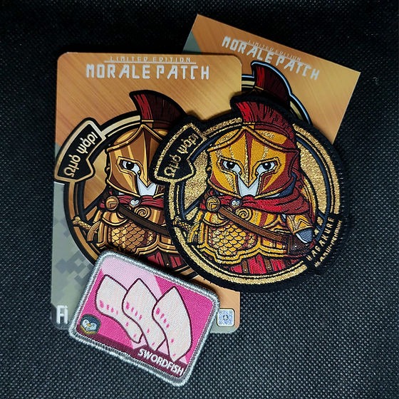 |M.A.M.U|- Penguin Sashimi verLambda Limited Edition Patch Set