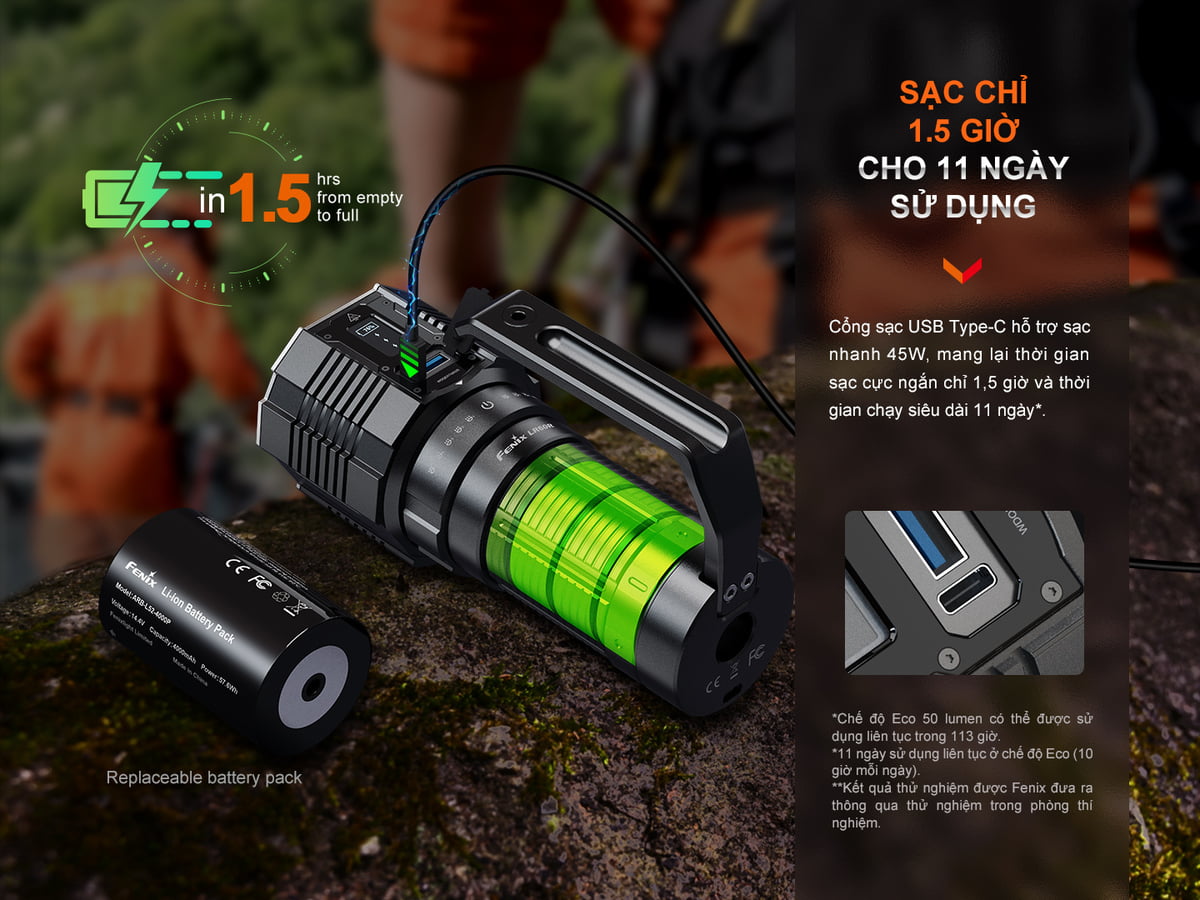 Den Pin Fenix LR60R