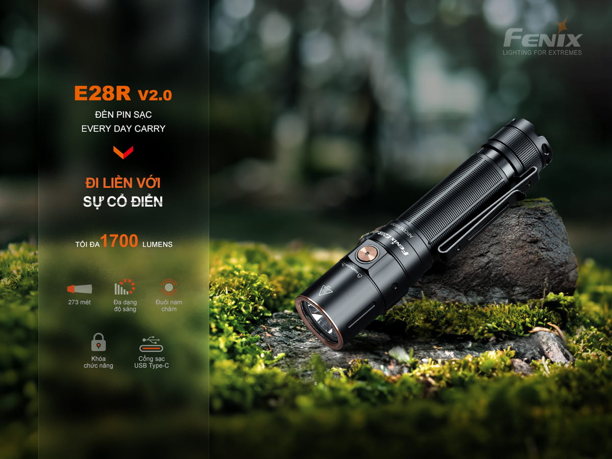 Den pin Fenix E28R V2.0