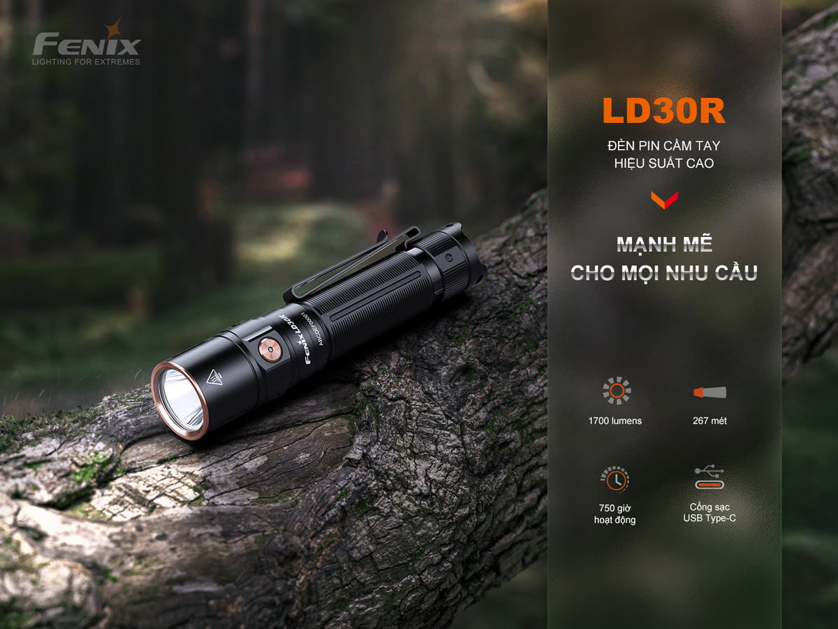 Den pin Fenix LD30R
