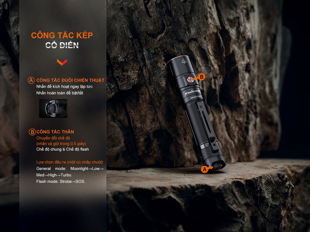 Den pin Fenix LD30R