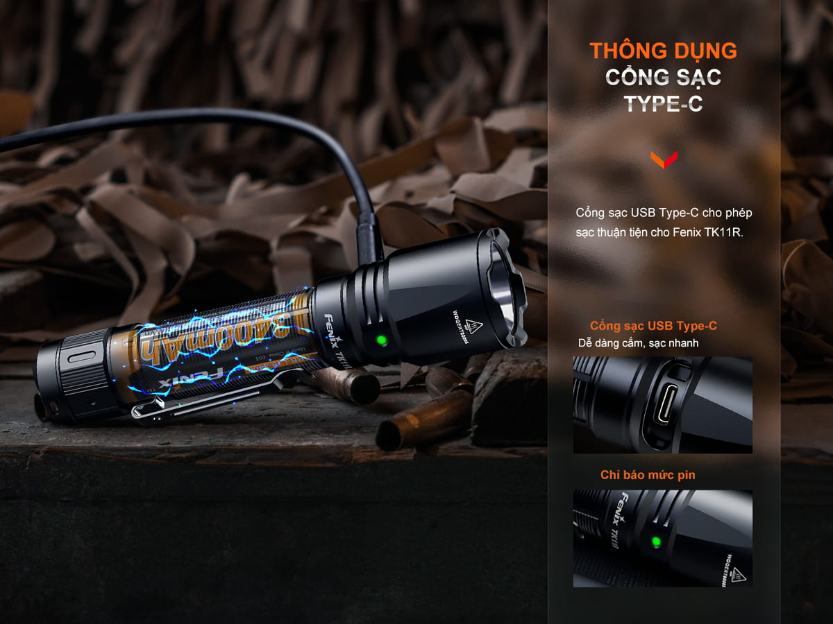 Den pin fenix TK11R