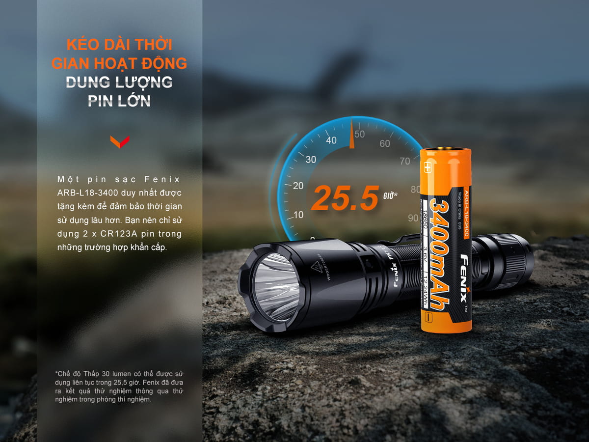 Den pin fenix TK11R