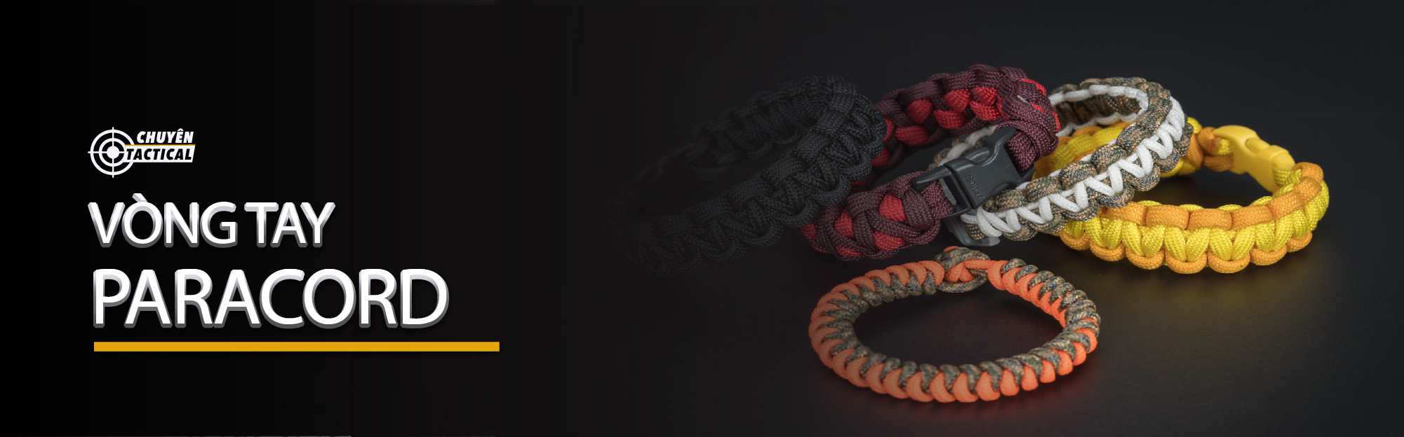 Vòng Paracord Bện Sẵn