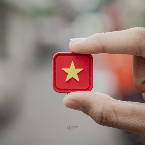 PATCH FLAG VIETNAM PVC 1inch