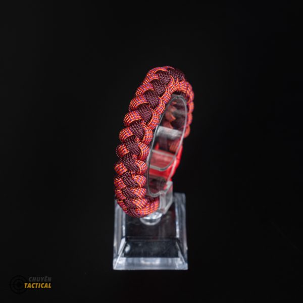 Vòng tay paracord Zipper Sinnet Knot