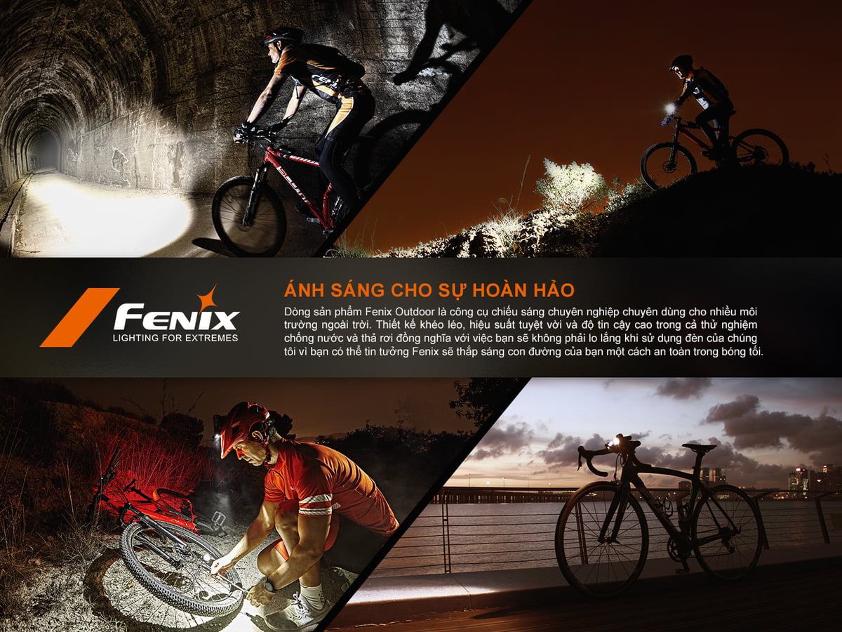 Đèn Pin Xe Đạp Fenix BC15R